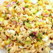 Deviled Egg Macaroni Salad